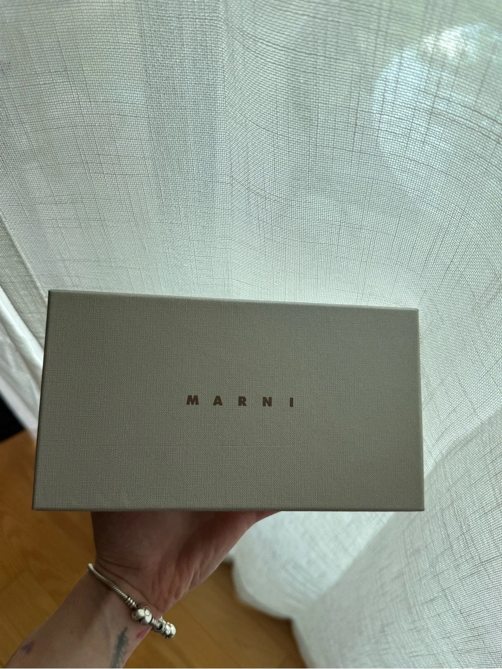 Marni Gold Frame Sunglasses with Brown Lenses and Tortoiseshell Temples